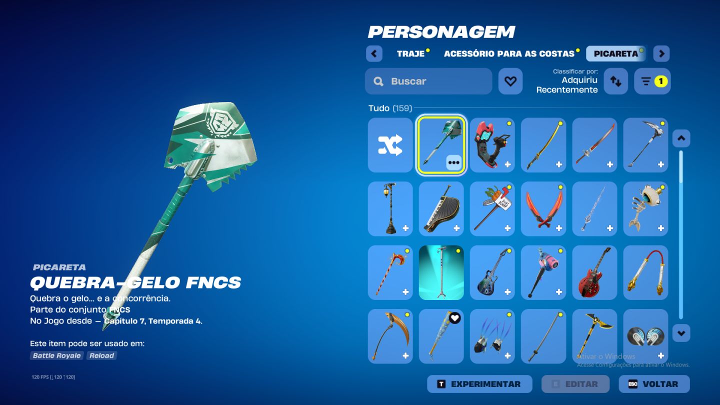Conta de fortnite FA. ACESSO AO EMAIL COMPLETO.