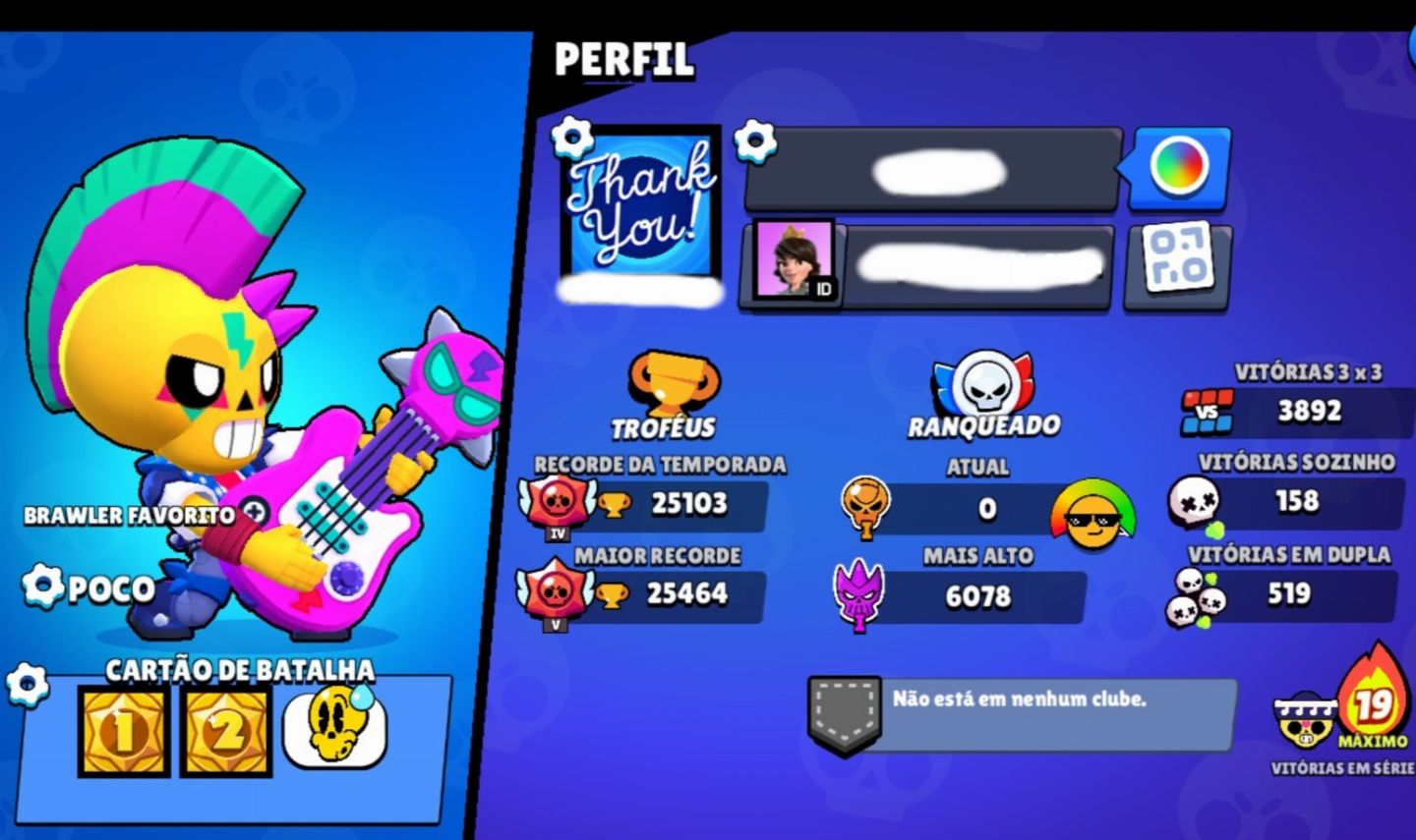 Conta Supercell Completa | Brawl Stars Avançado + Clash Royale + Hay Day