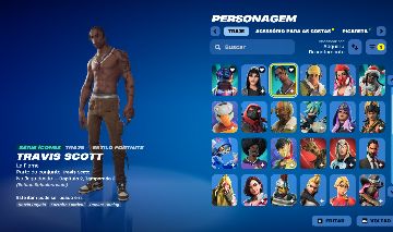 Conta com Travis Scott + Cactus Jack
