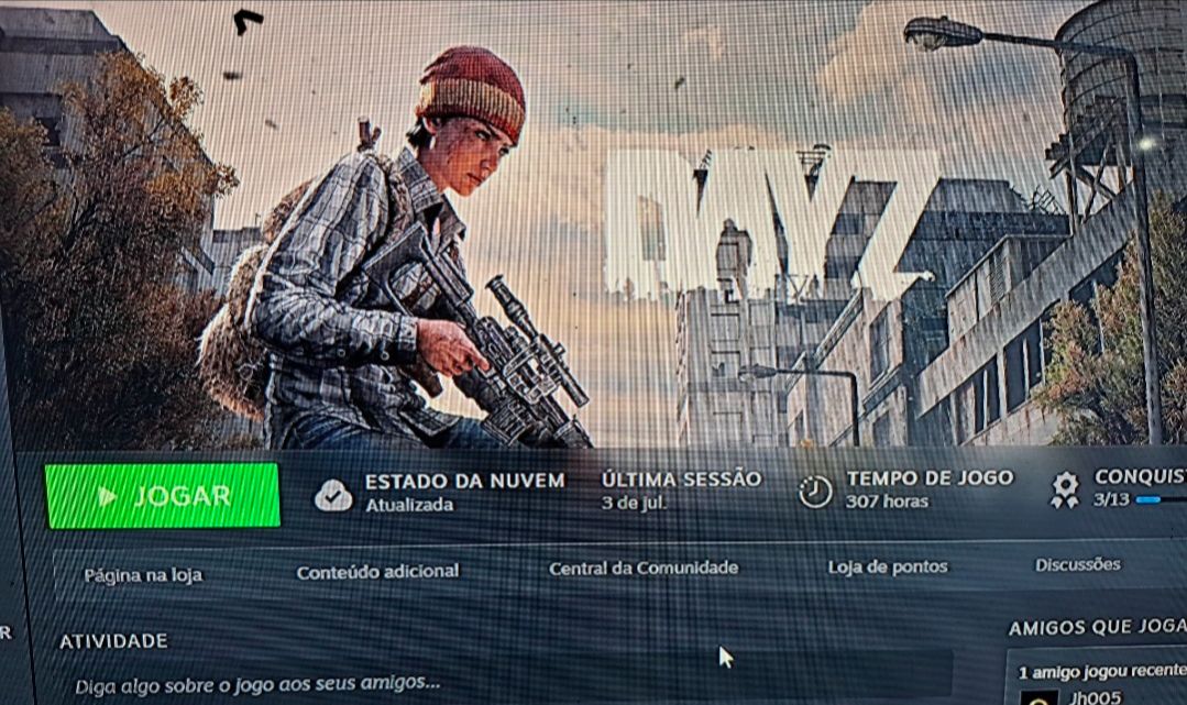 Conta steam com jogos como dayz e task bar hero