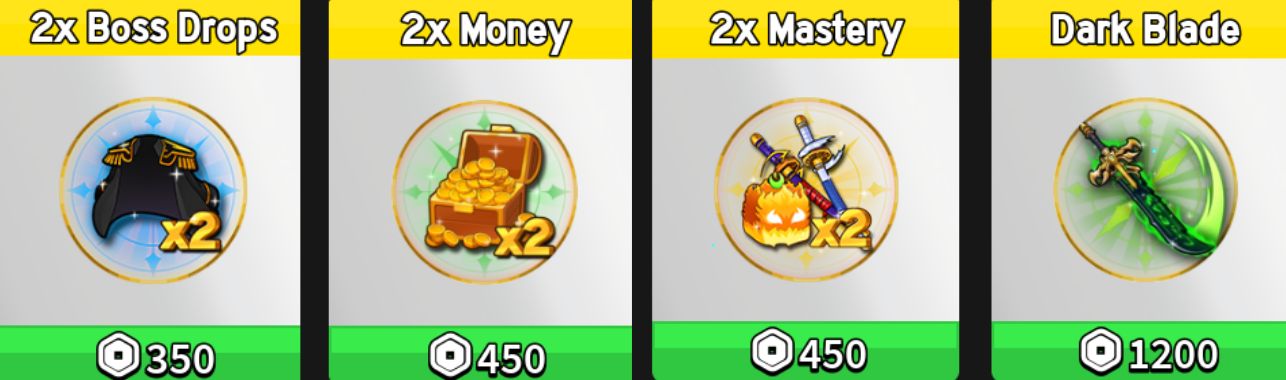 Conta de Blox Fruits Com Dark blade V3, Gamepass, Raças v4 e muitos itens raros
