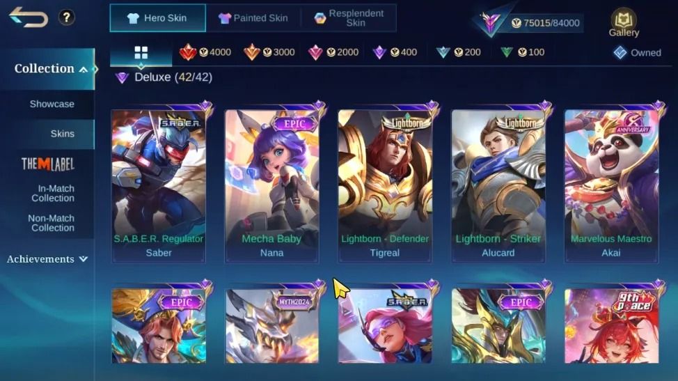 351 SKINS - FULL EMBLEMAS - FULL HEROIS
