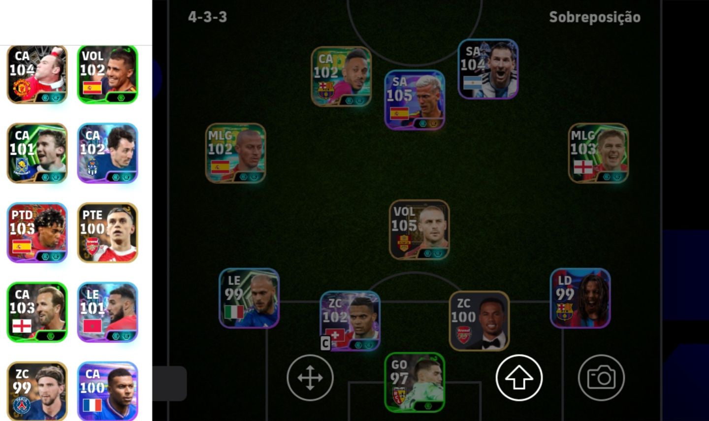 Conta de efootball lisa muito boa pra jogar 4 divisão