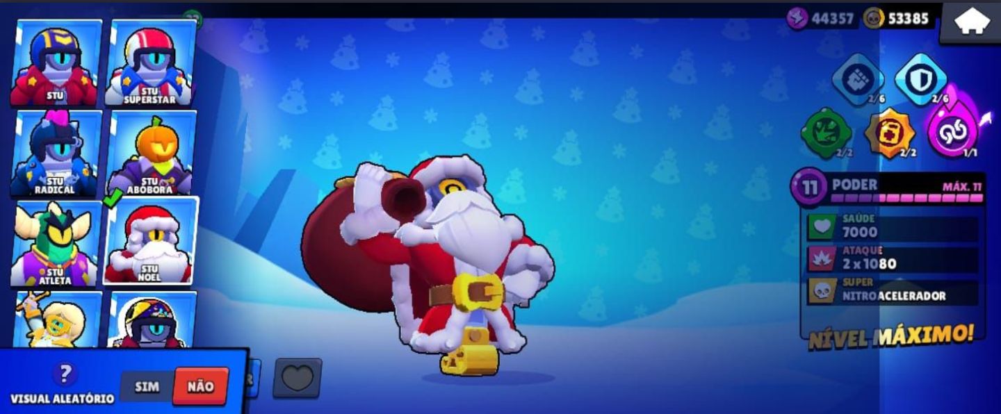 CONTA BRAWL STARS + 203 SKINS + 89K DE OURO + 186 GEMAS + BUZZ GODZILLA PRETO