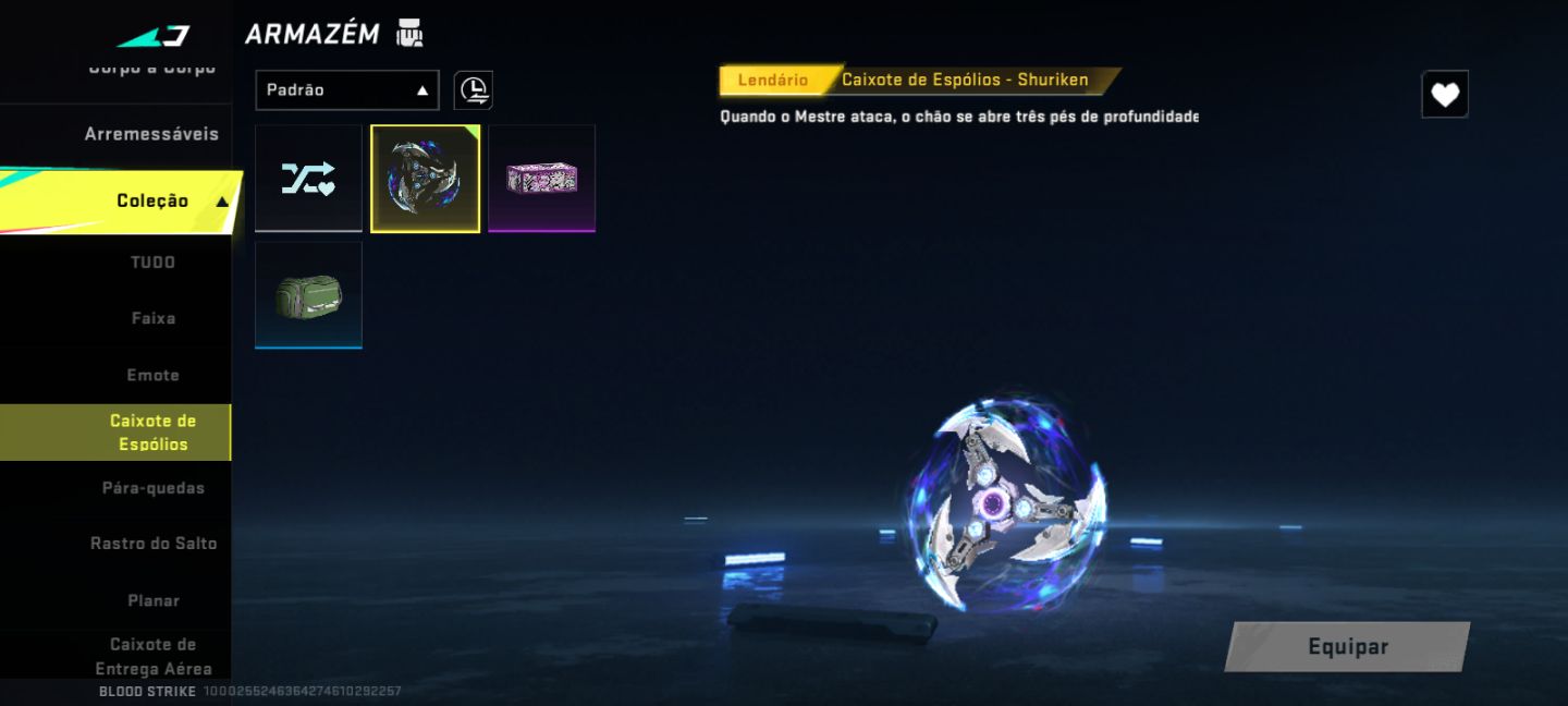 CONTA DE BLOOD STRIKE COM P90 EMPIRIA + AK-47 TERROR NOTURNO + CURATIVO!