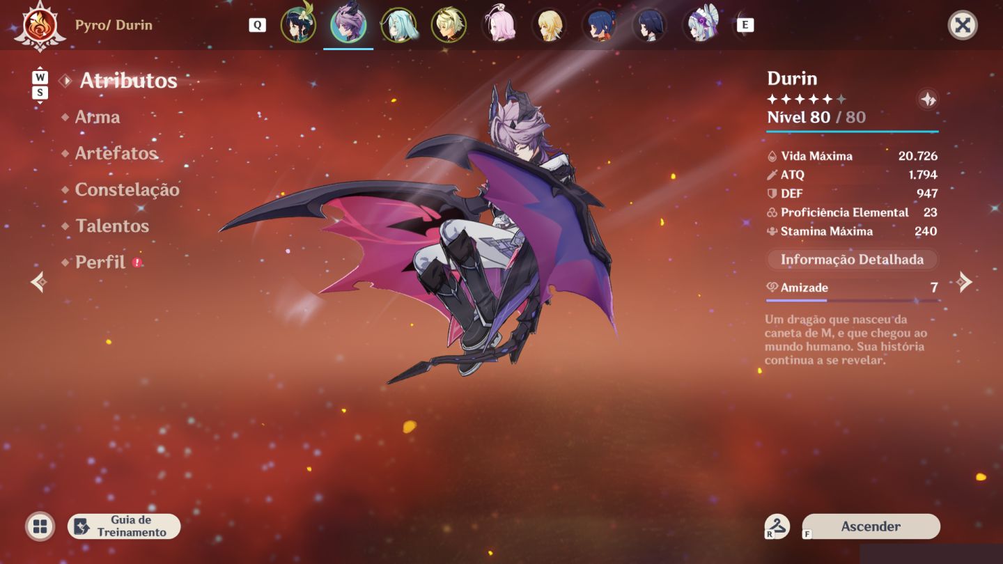 Venti C2R1 + Durin C2R1 + Lança de Jade e Espada Celestial