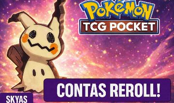 POKEMON TCG | CONTAS REROLL | AMPULHETAS, CROWS, SHINYS | BARATO | GLOBAL