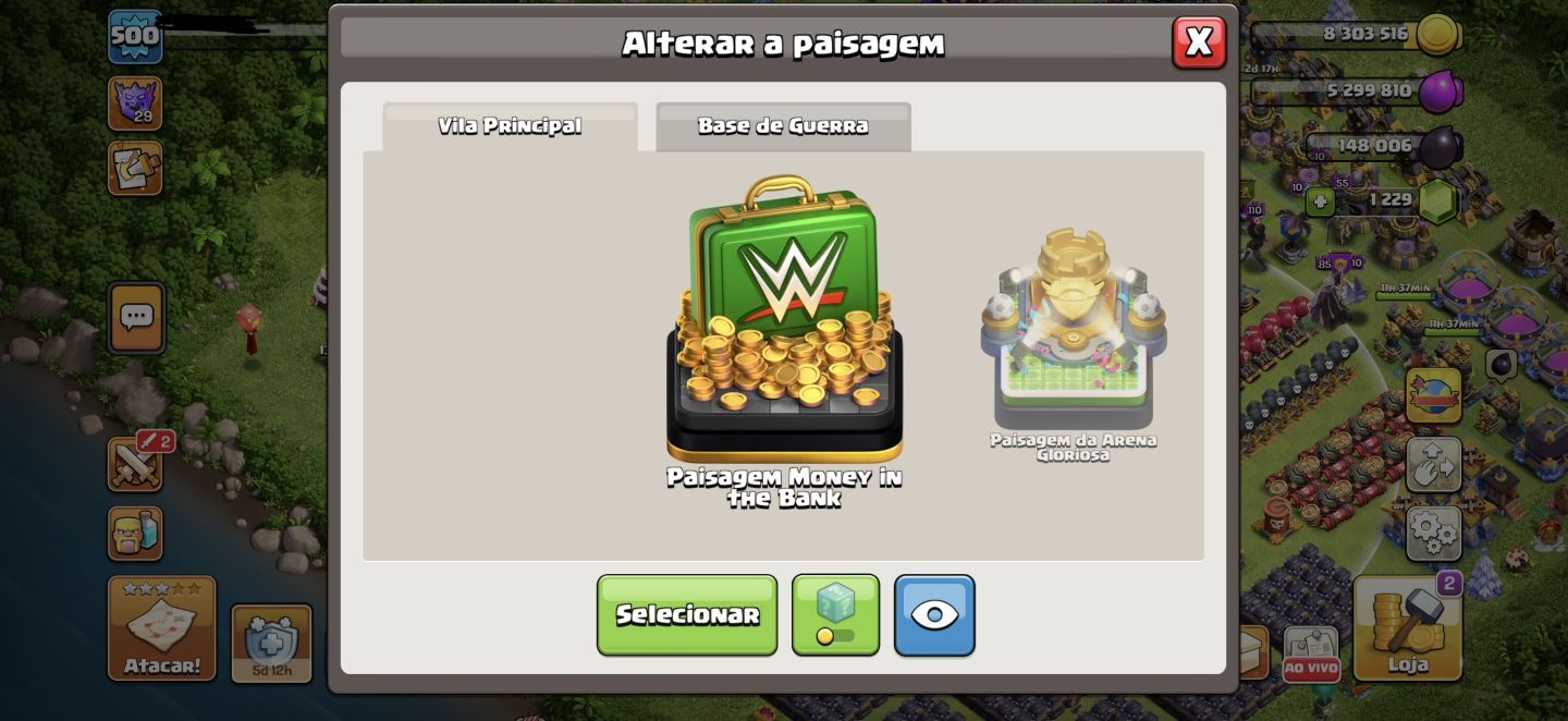 CONTA NÍVEL 500 CLASH OF CLANS 100% FULL (A MAIS RARA DO MERCADO HOJE)