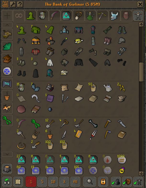 CONTA PVM OSRS - 99 ATK, DEF, STR, MAGE, RANGED E HP