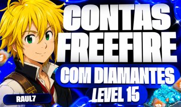 PROMO CONTAS FREE FIRE | LEVEL 30,20,15