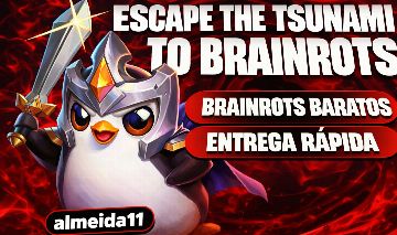 Escape Tsunami Brainrots - ROBLOX - ENTREGA RÁPIDA [PROMOÇÃO]
