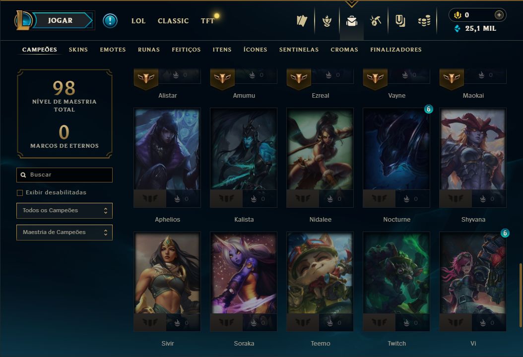 SKIN YONE TINTA SOMBRIA + [ PLATINA 1 QUASE ESMERALDA ] + [ 70% DE WIN RATE ]