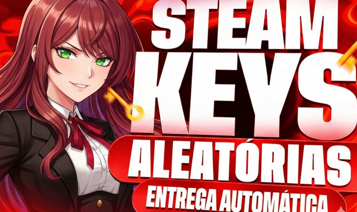 STEAM KEYS ALEATÓRIAS (ENTREGA AUTOMÁTICA).