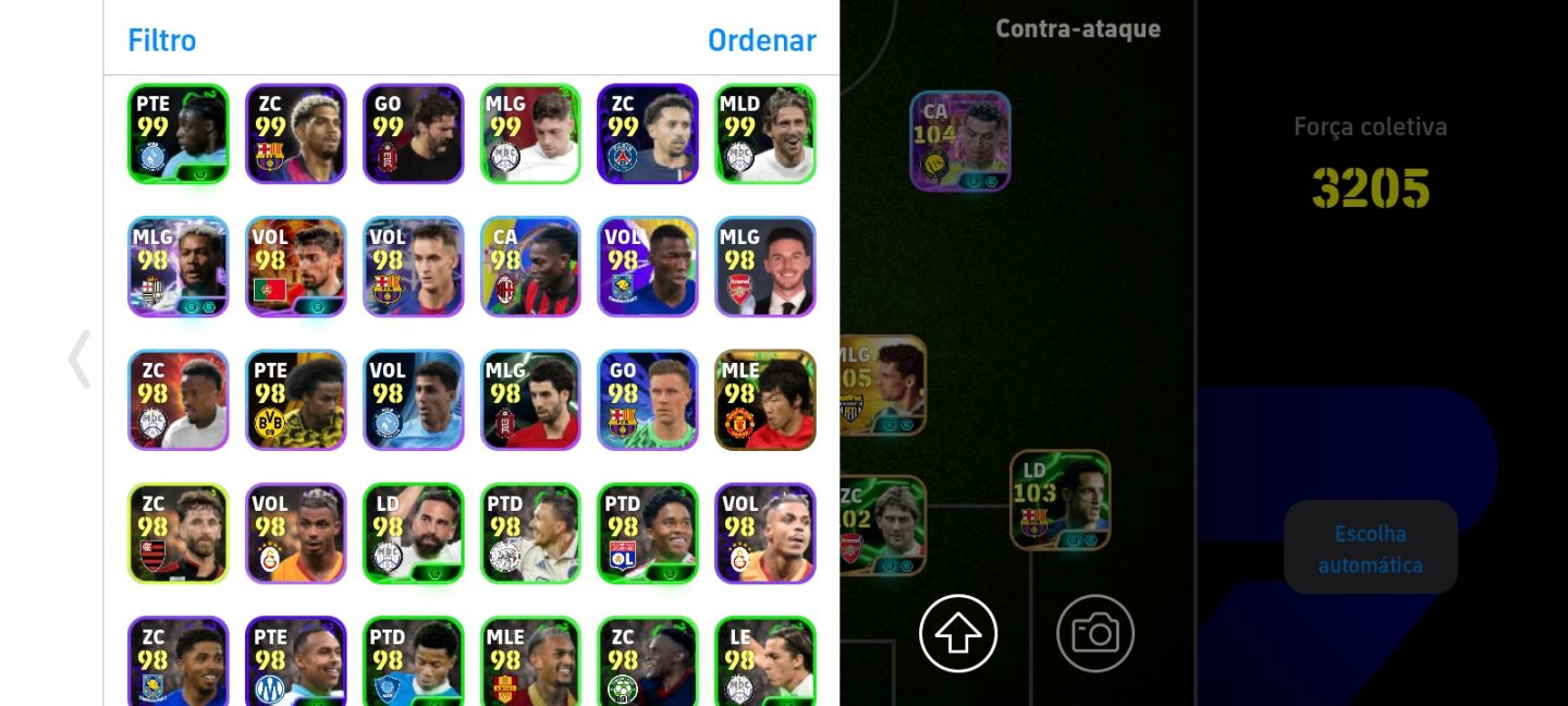 Conta eFootball Cr7 Prime+Baggio Craque+Companhia!!!