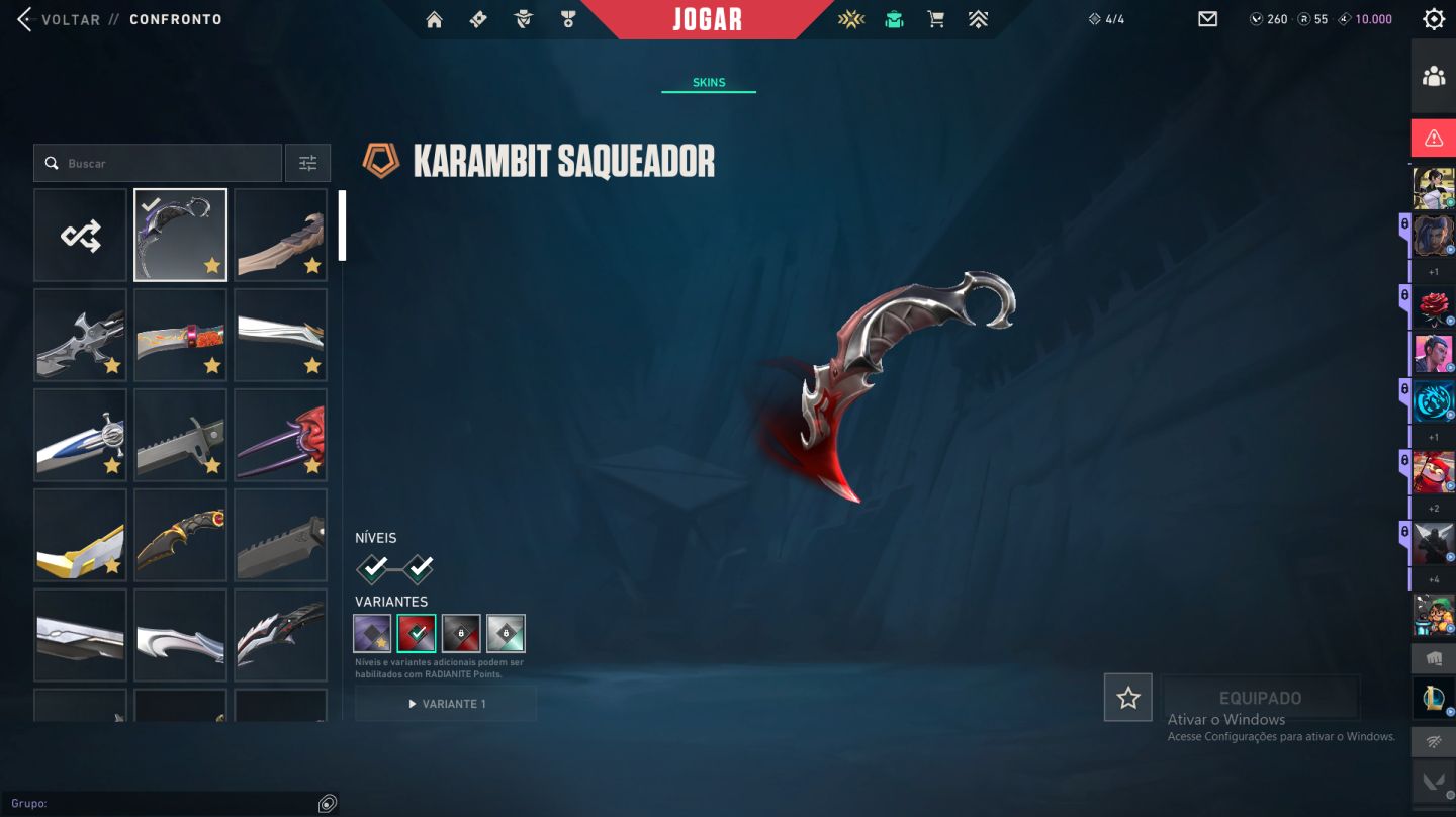 CONTA VALORANT IMORTAL 1 peak radiante (chaveiros radiante e imort)COM 3k GASTOS