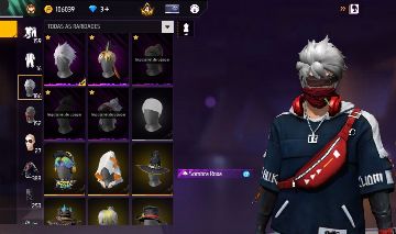 Conta de Free Fire(Gemada com Ragnarok)