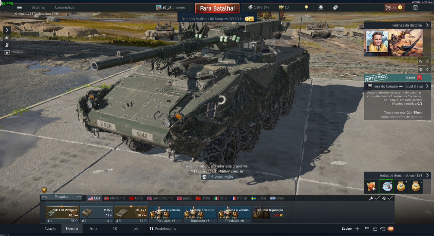 CONTA FULL ACESSO WAR THUNDER