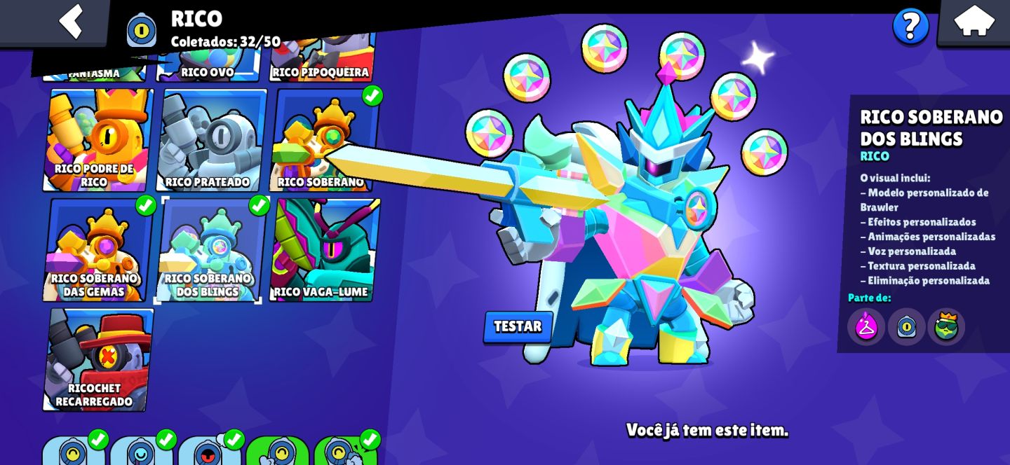 CONTA TOP COM 87K DE TROFÉUS E MUITAS SKINS...