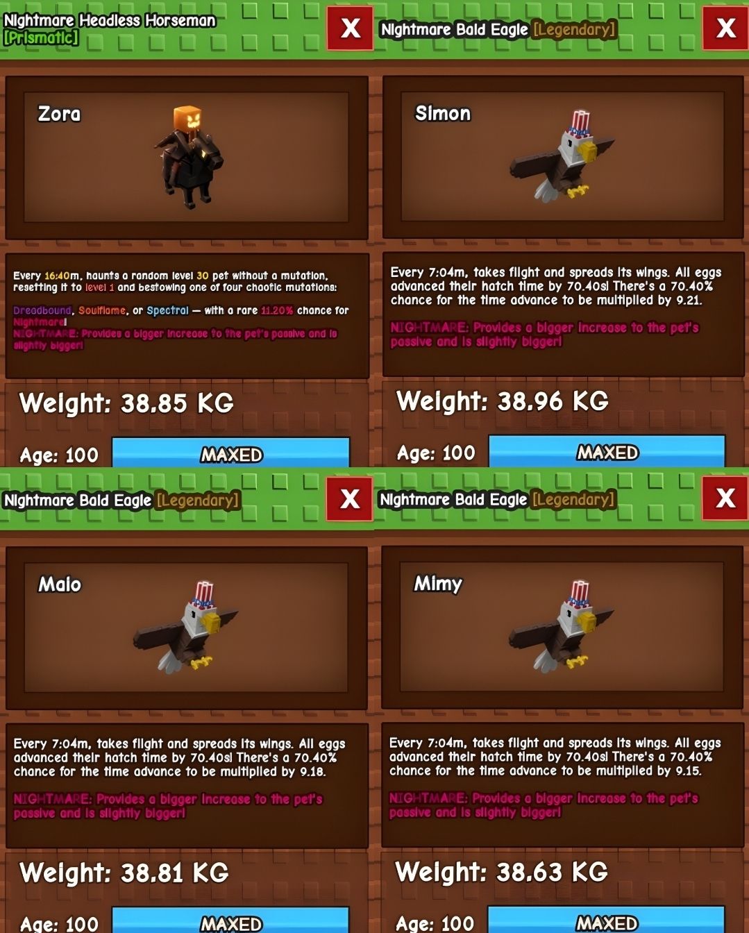Grow A Garden| Pets TITANIC e HUGE Raros! Barato, Promoção!!!