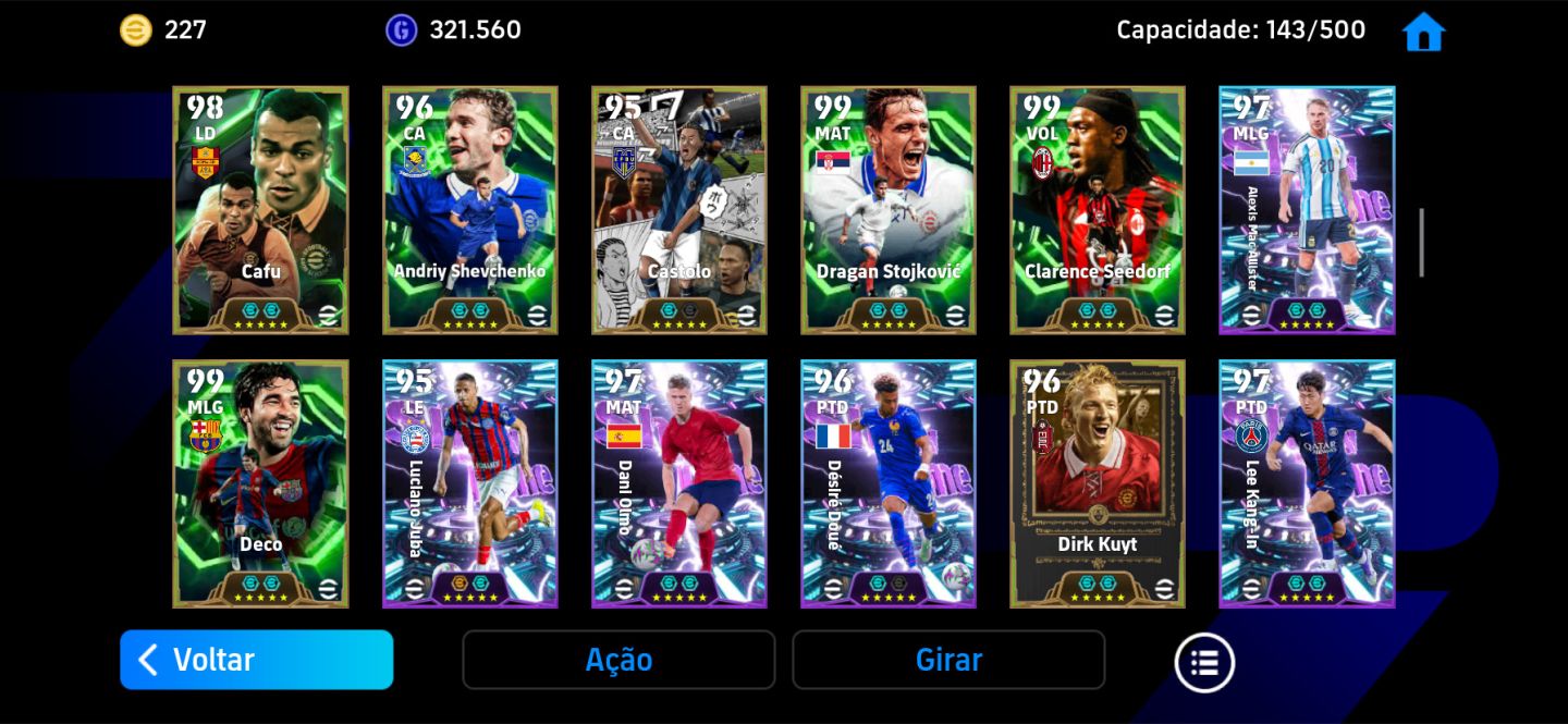 Conta Insana Efootball | Messi 110 Blitz Curler + Cristiano ronaldo BigTime