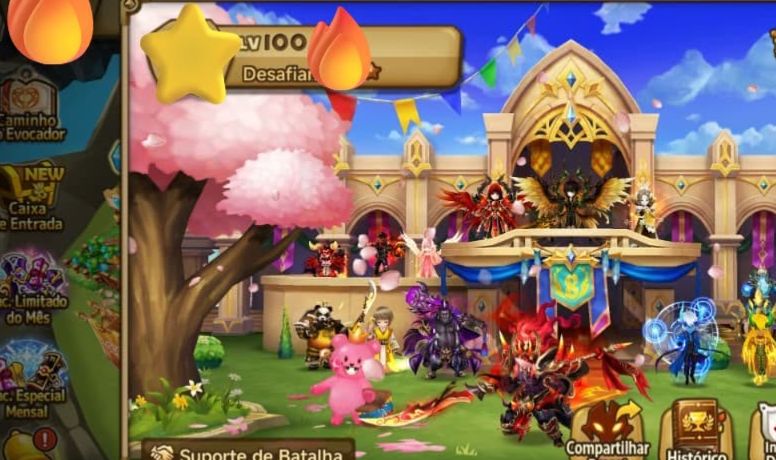 Conta Sumoners WARS 90k de diamantes + de 1Mil pergaminhos para sumons
