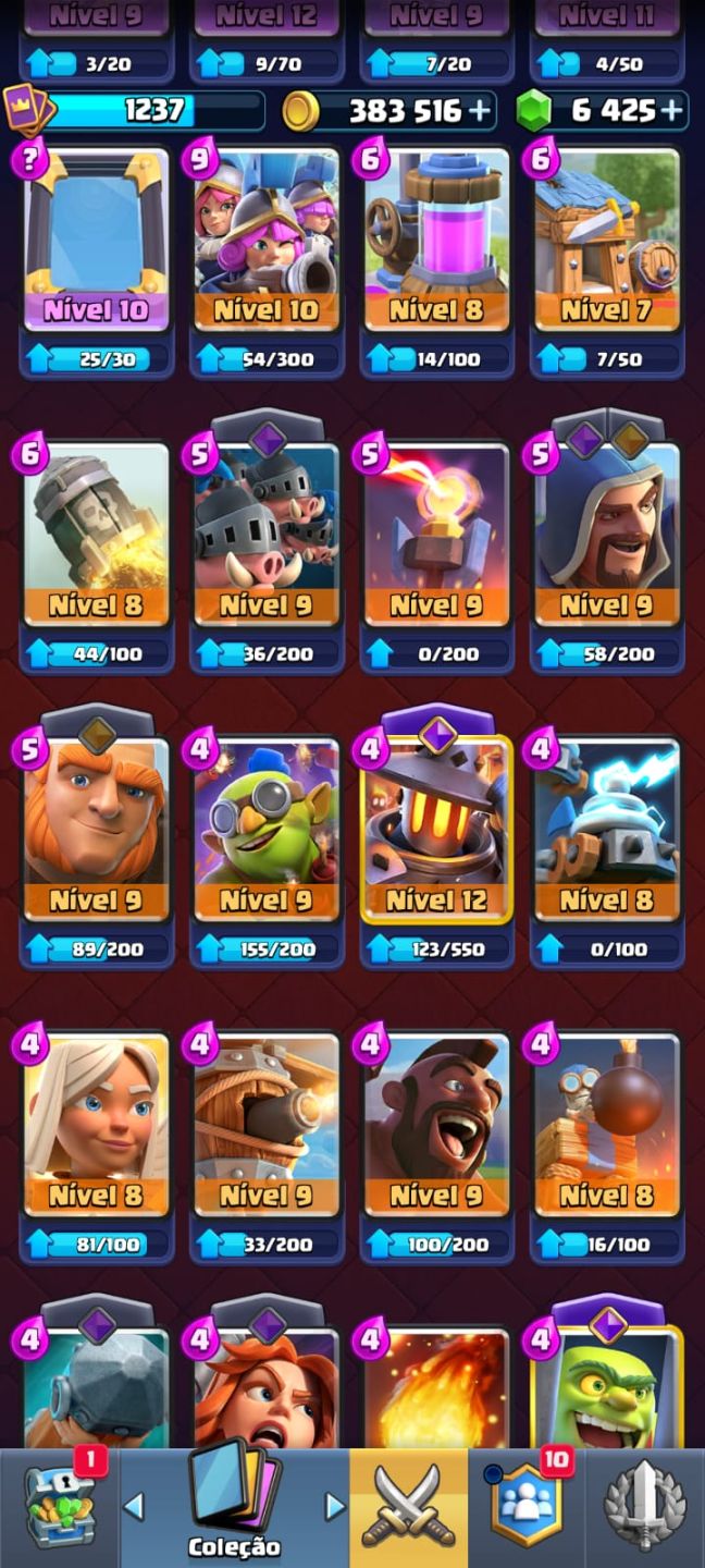 Conta Clash Royale 6700 troféus ARENA 16 AVANÇADA!!