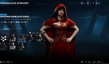 Com chapéuzinho vermelho e bailarina e singularidade