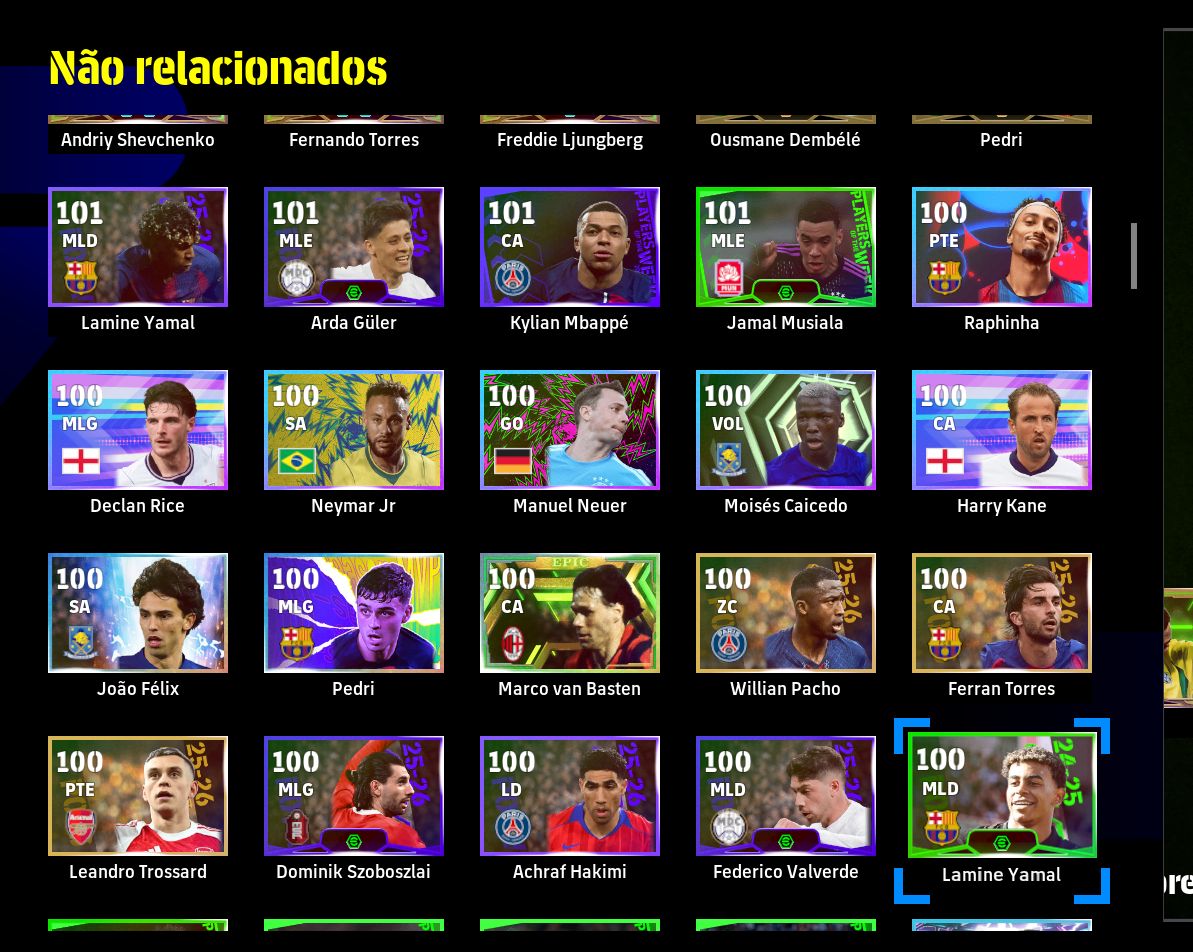 Conta efootball steam com cristiano ronaldo big time e 1200 gastos em jogos