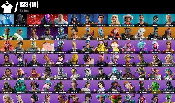 Conta de fortnite tryhard!!! s6,s7,s8...