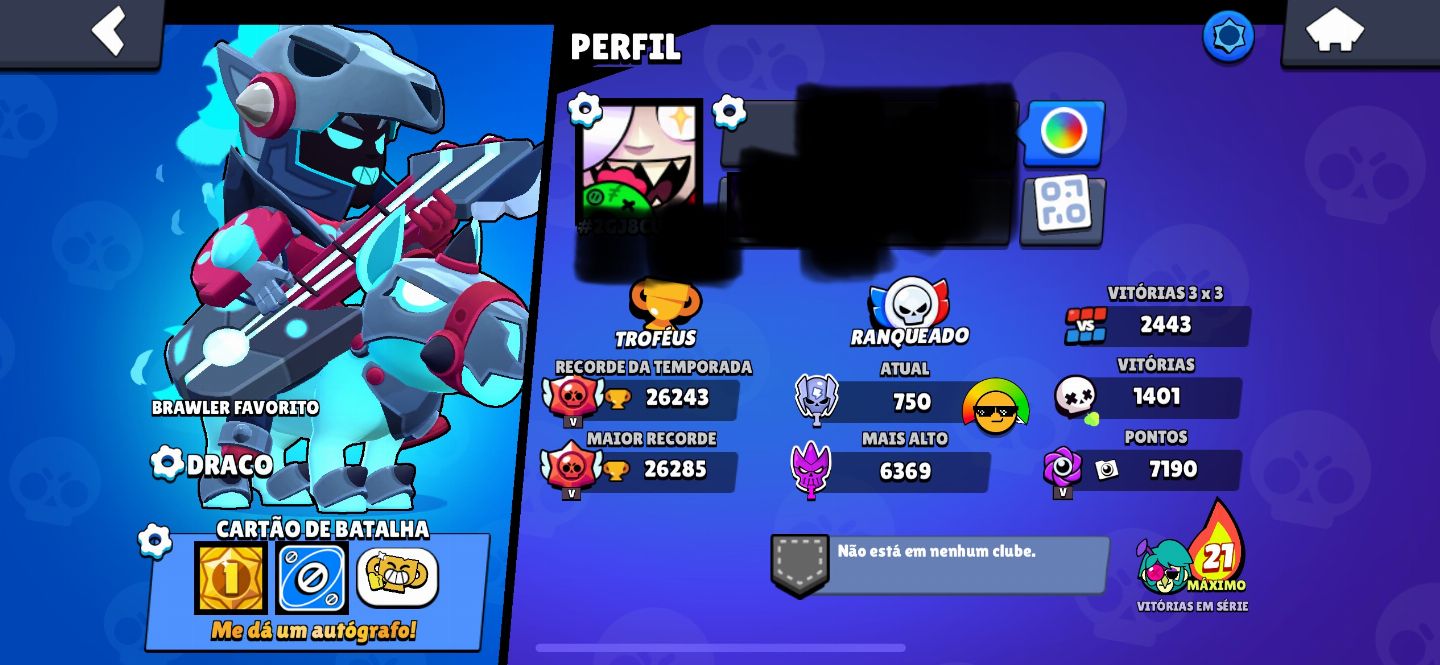 CONTA BRAWL STARS COM MUITAS SKINS + CONTA DE CLASH COM 6 ANOS