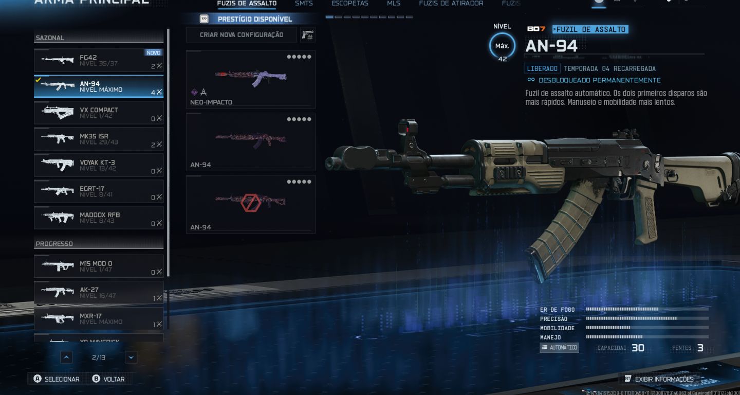 Conta Warzone Ranked Platina 1
