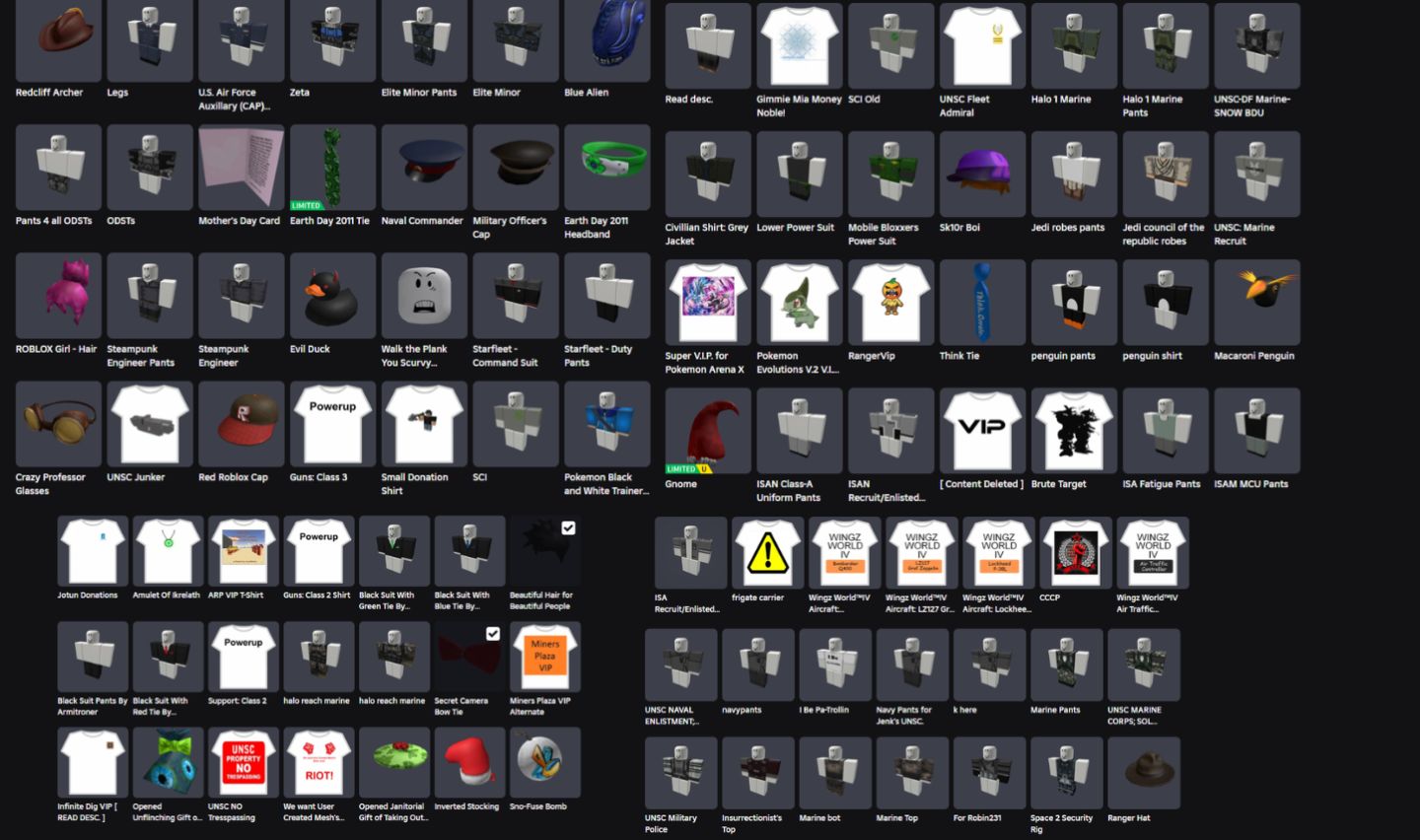 CONTA ROBLOX ANTIGA 2010 COM EPIC FACE + 75 OFFSALES E 31K DE RAP [UNVERIFIED]