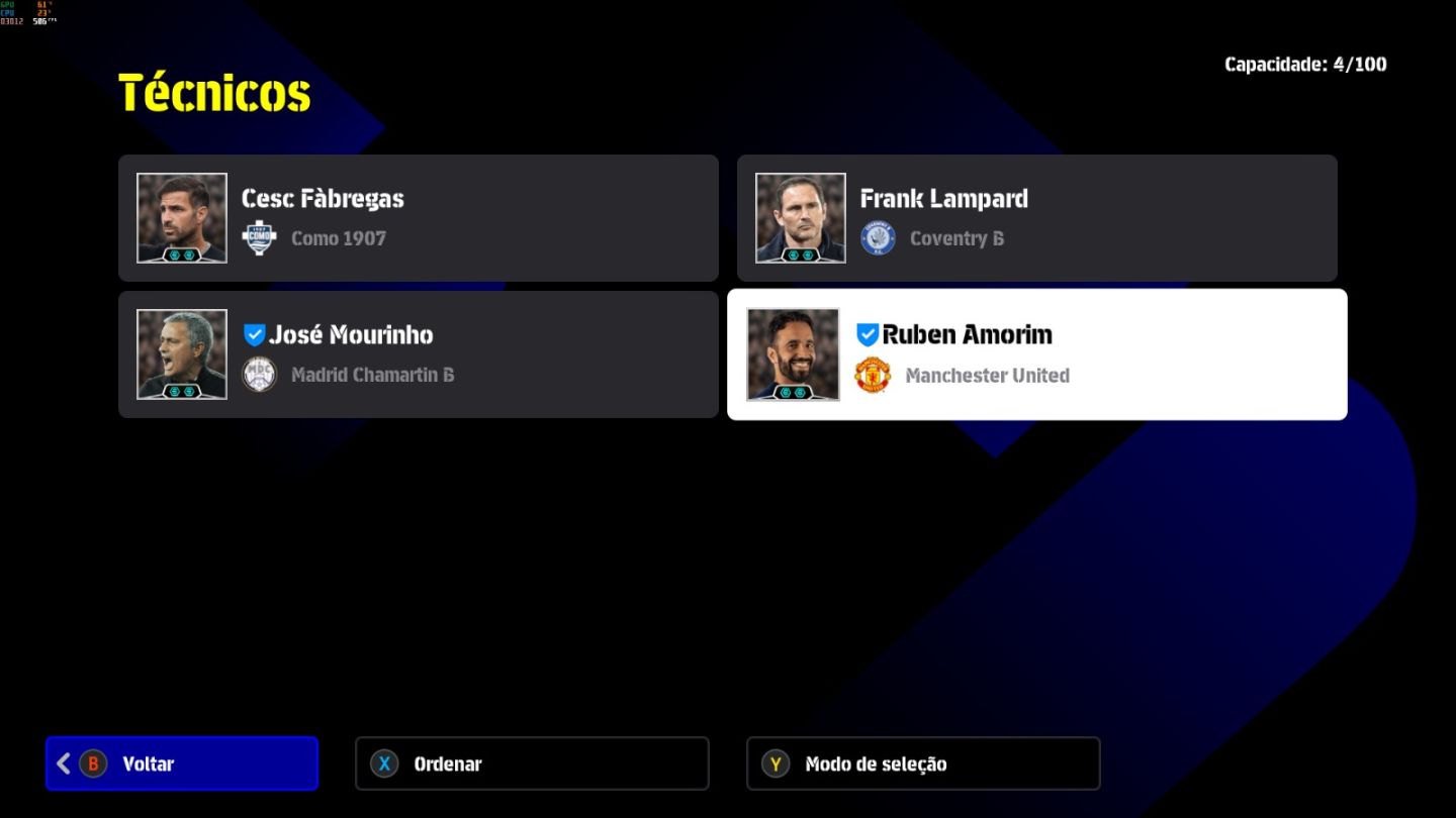Conta PC Steam Del Piero Blitz 107, Zola Blitz 107, Maldini 109, CR7 107 e CIA