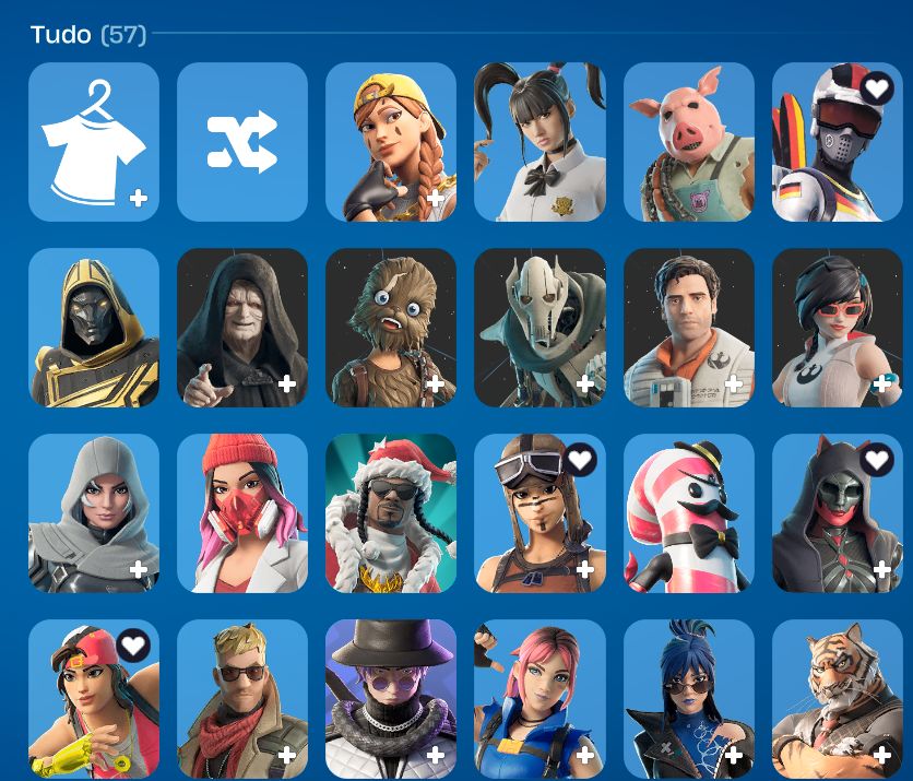 Conta fortnite try