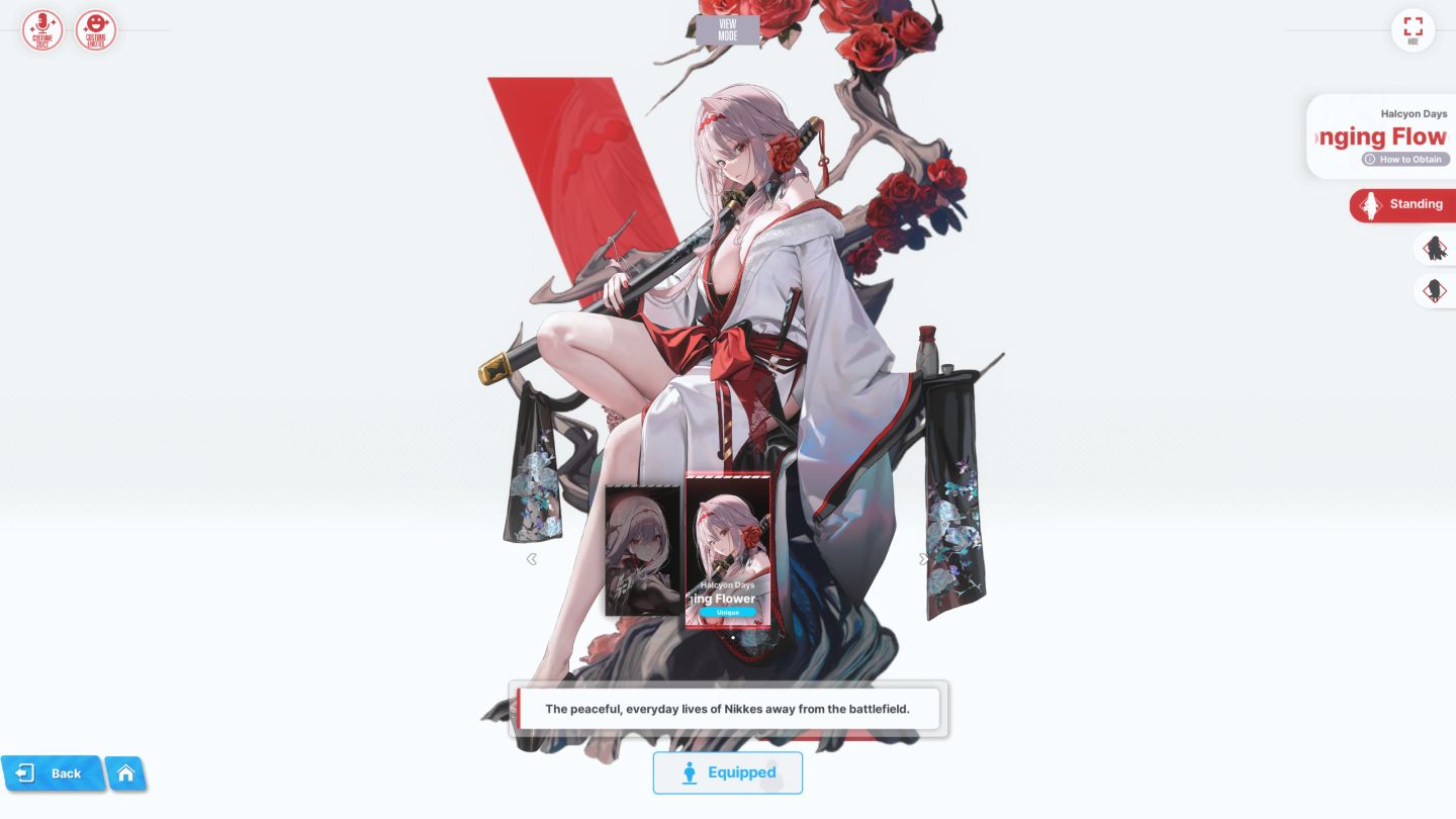 Conta de Nikke com Muitos Bonecos Limitados e 3 Skins de Gacha