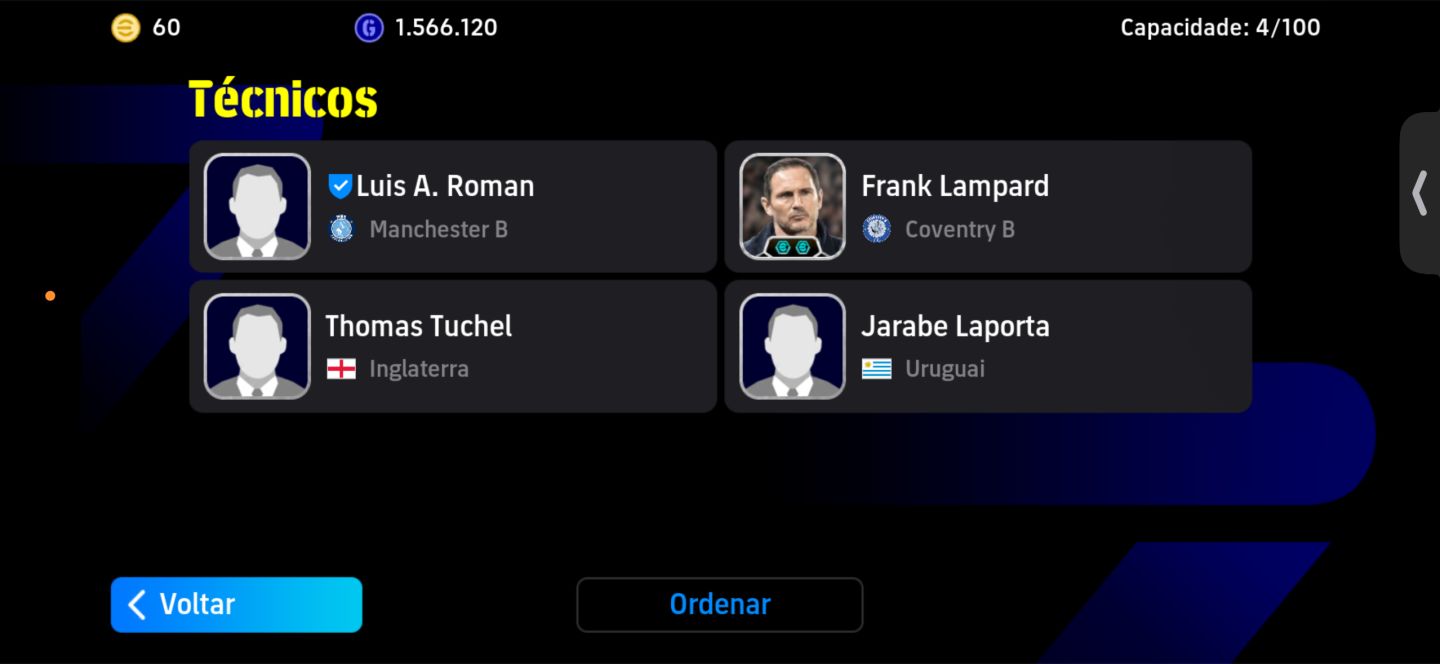 CONTA DE EFOOTBALL PARA INICIAR MUITO BEM!