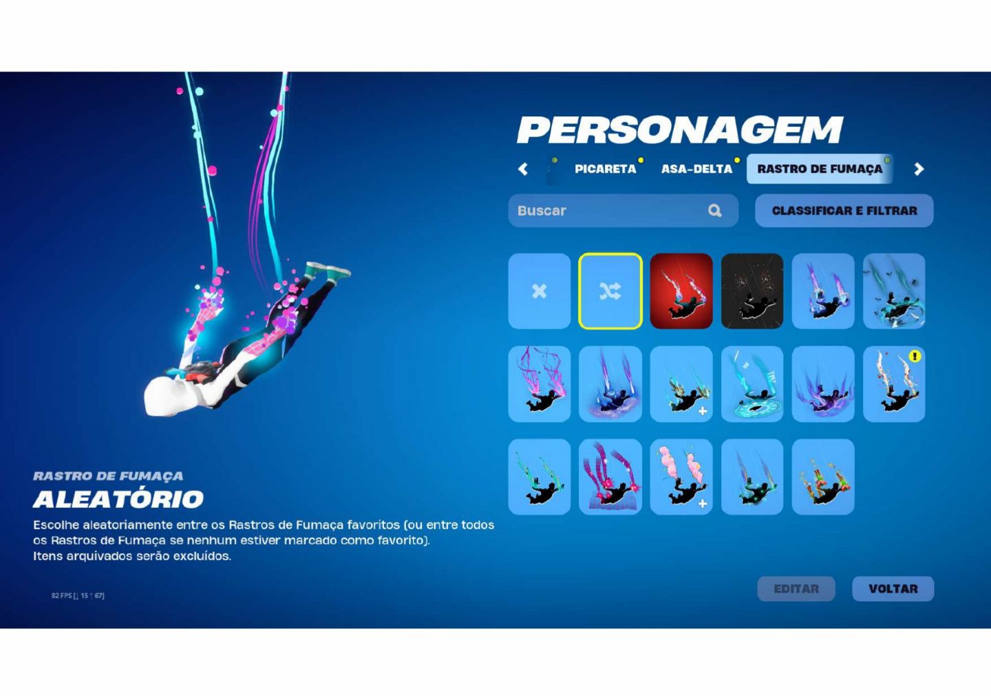 Conta fortnite,unico dono com 20 skins + 600 vbucks