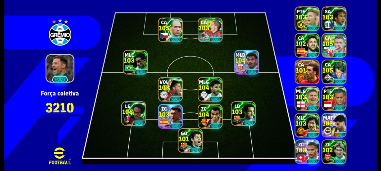CONTA DE EFOOTBALL ABSURDA 3210
