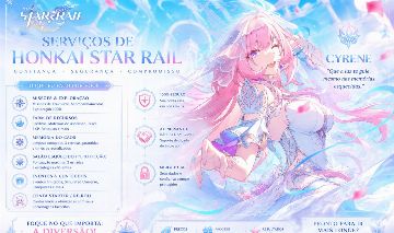SERVIÇOS DE FARM HONKAI STAR RAIL!