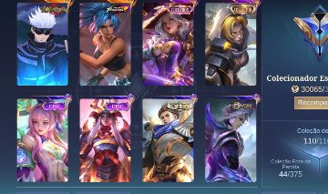 Conta mobile legends Gojo satoro