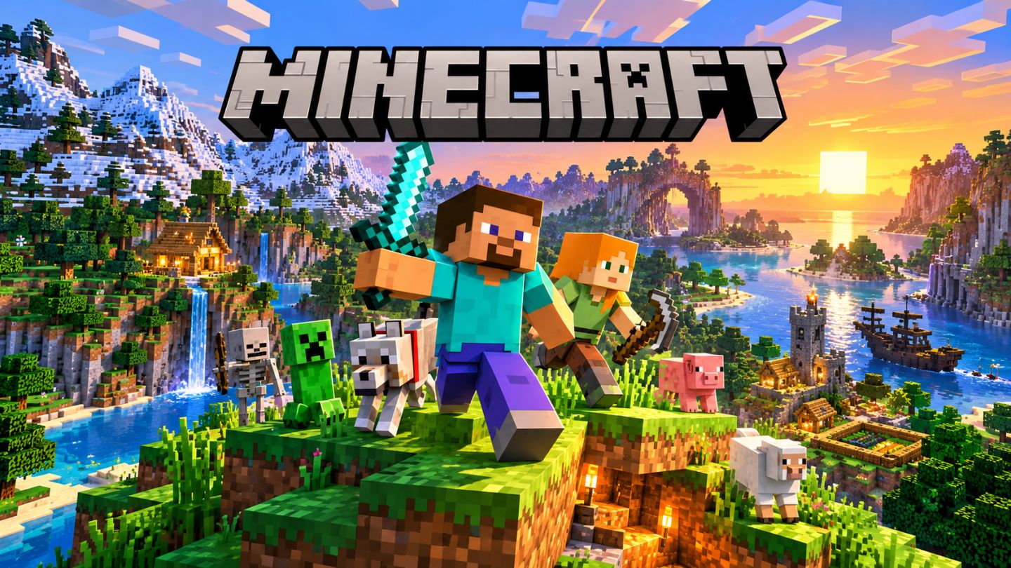 Minecraft Original Java + Bedrock | Full Acesso | Altere E-mail e Senha