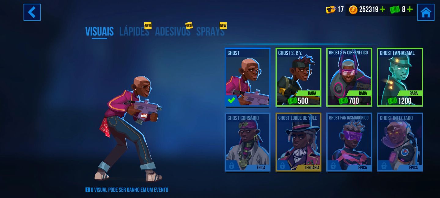 Conta de bullet echo upada com vários heróis celestial vários heróis no