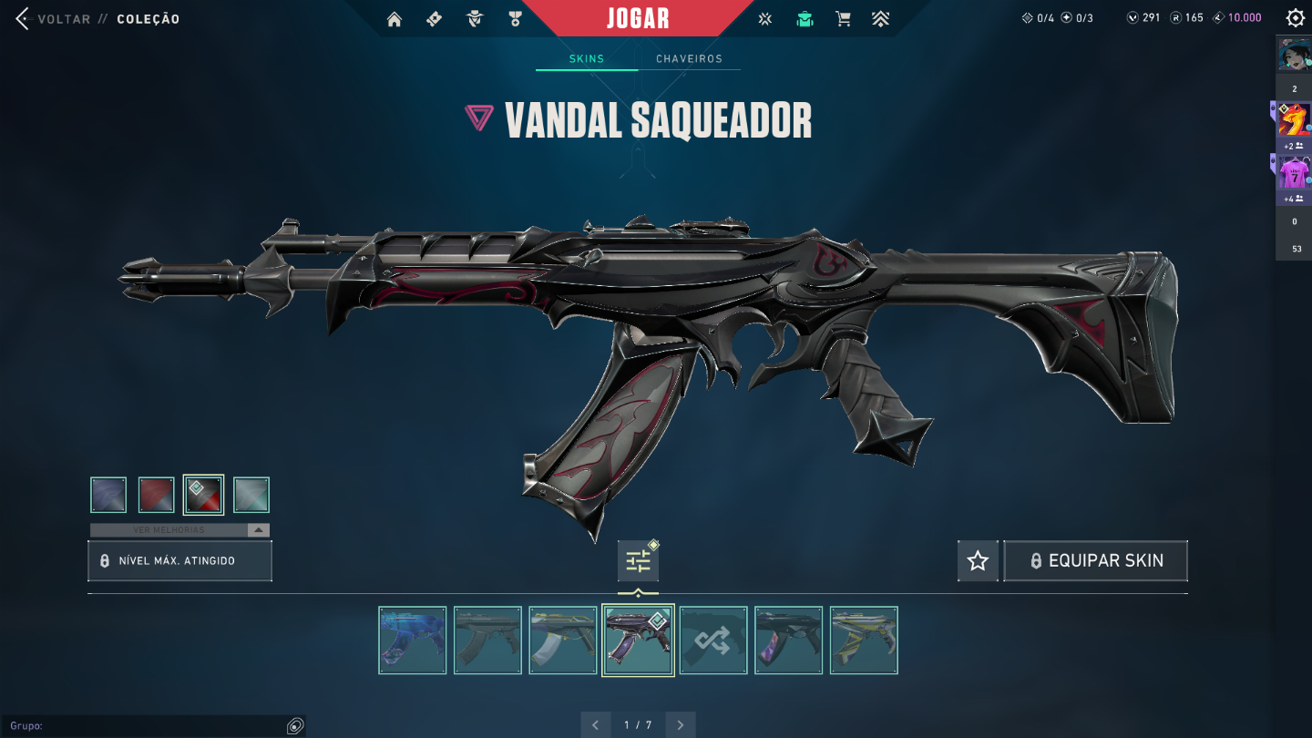 Conta de Valorant Full acesso com skin