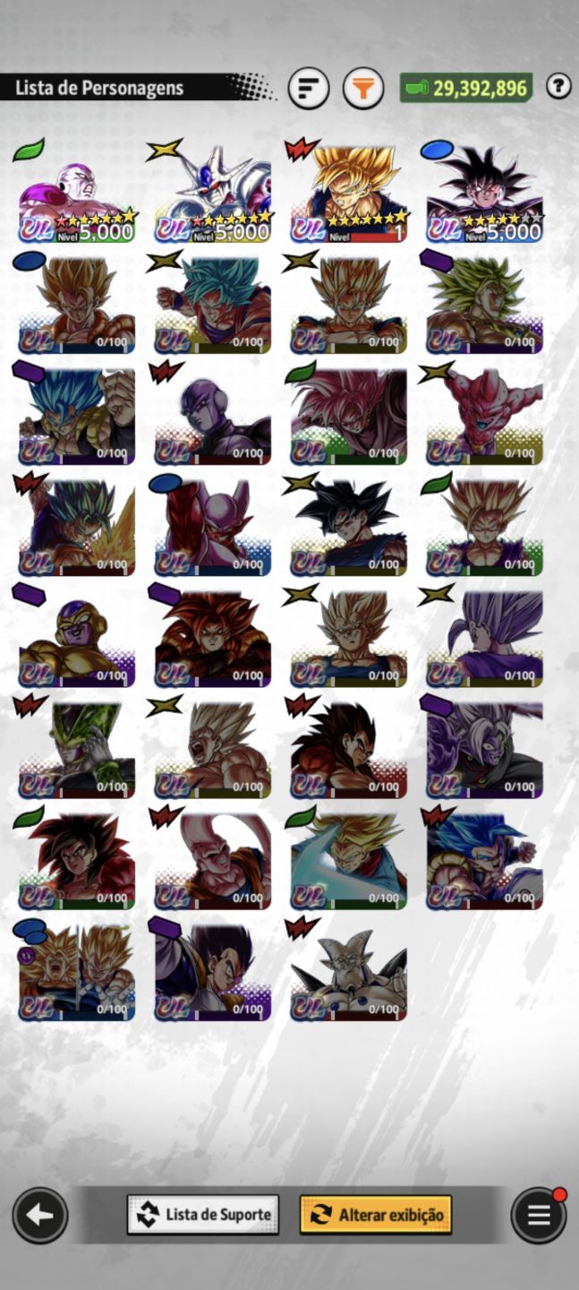 DRAGON BALL LEGENDS! NOVO GOKU LR+ COOLER, FRIEZA E TURLES ULTRA+ FRIEZA LR +LFS