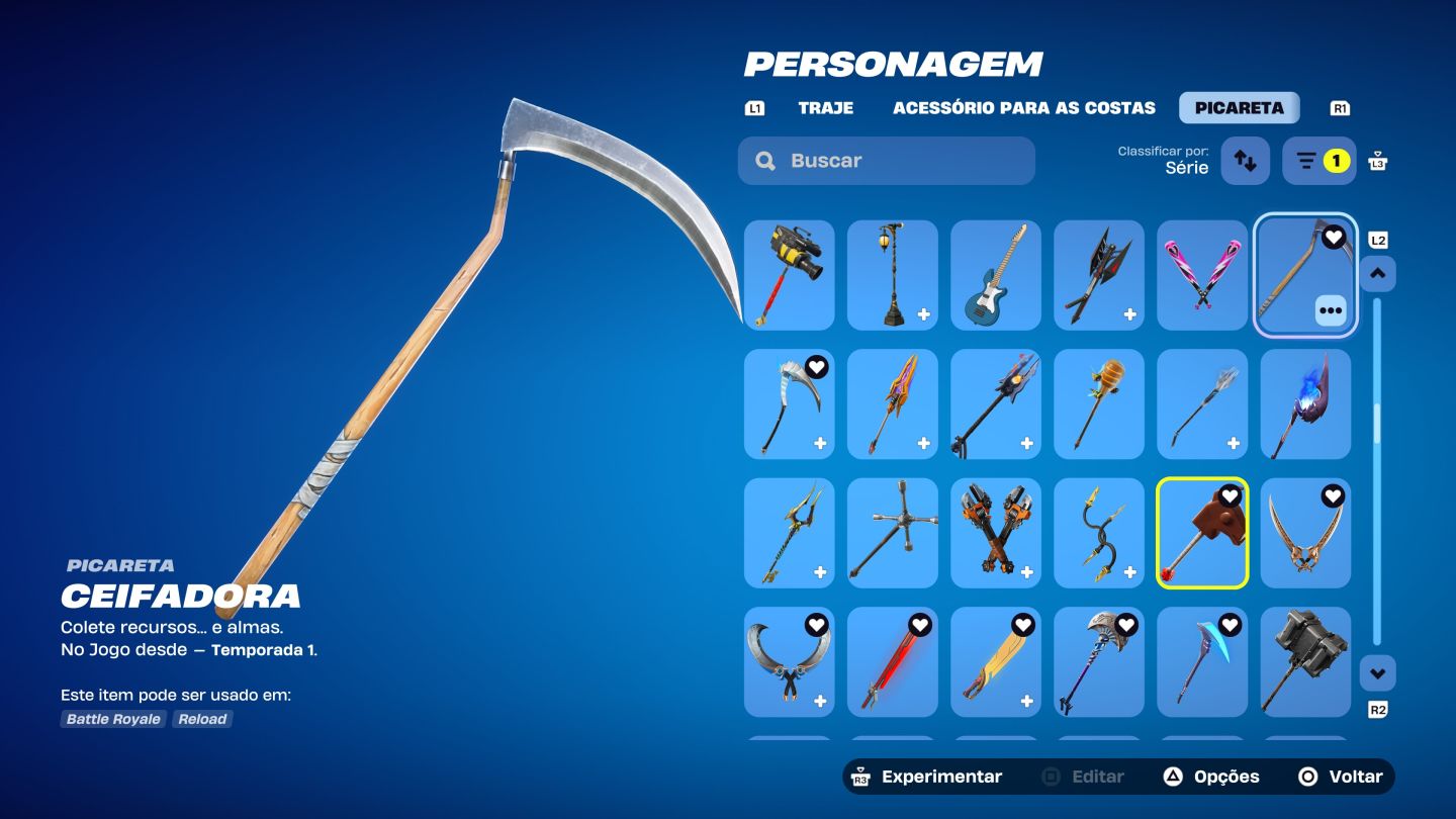 Conta antiga fortnite+Salve o mundo