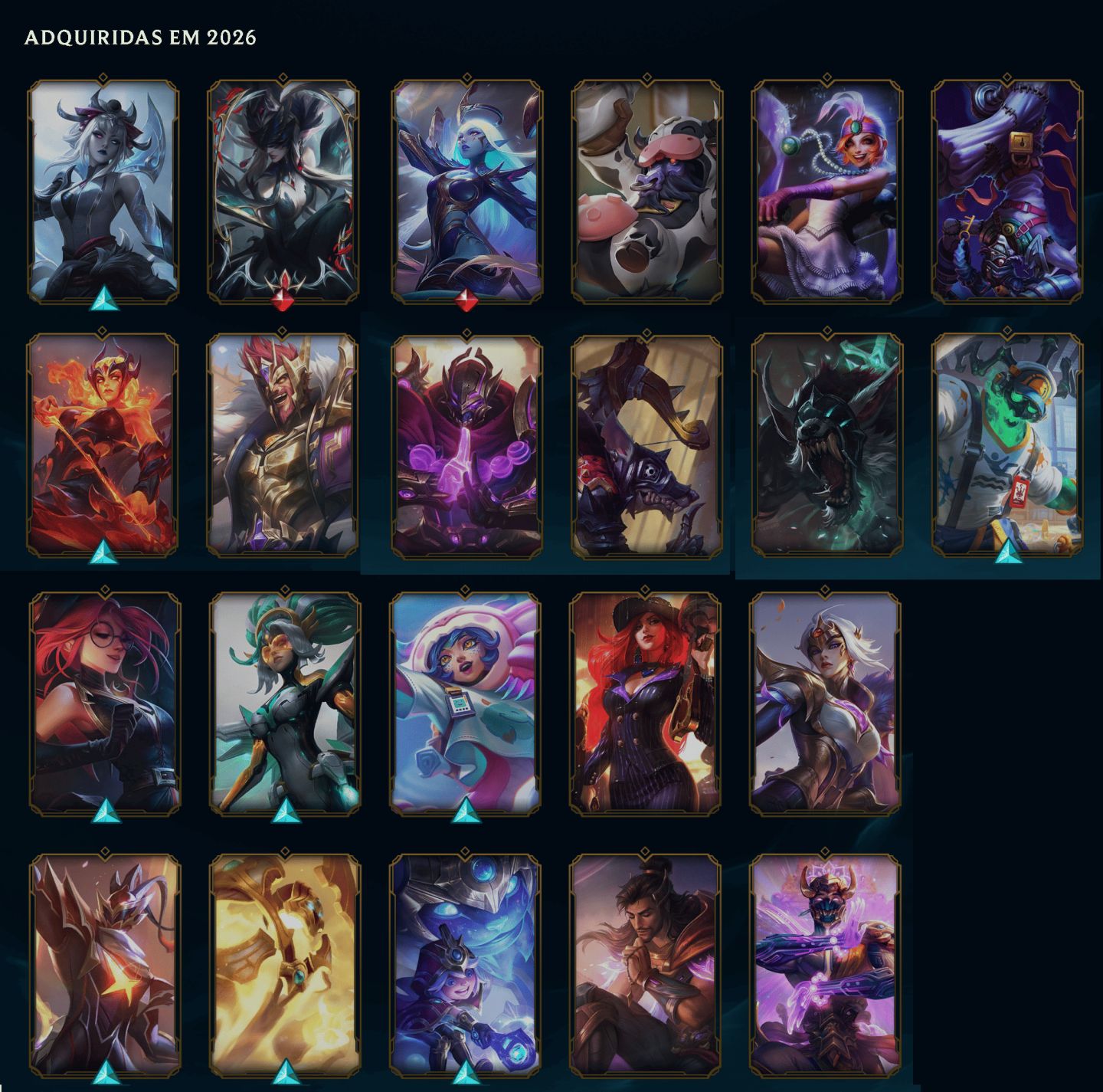 CONTA MAIN SUPPORTE - EX GM, ATUAL MESTRE - MMR Grão Mestre