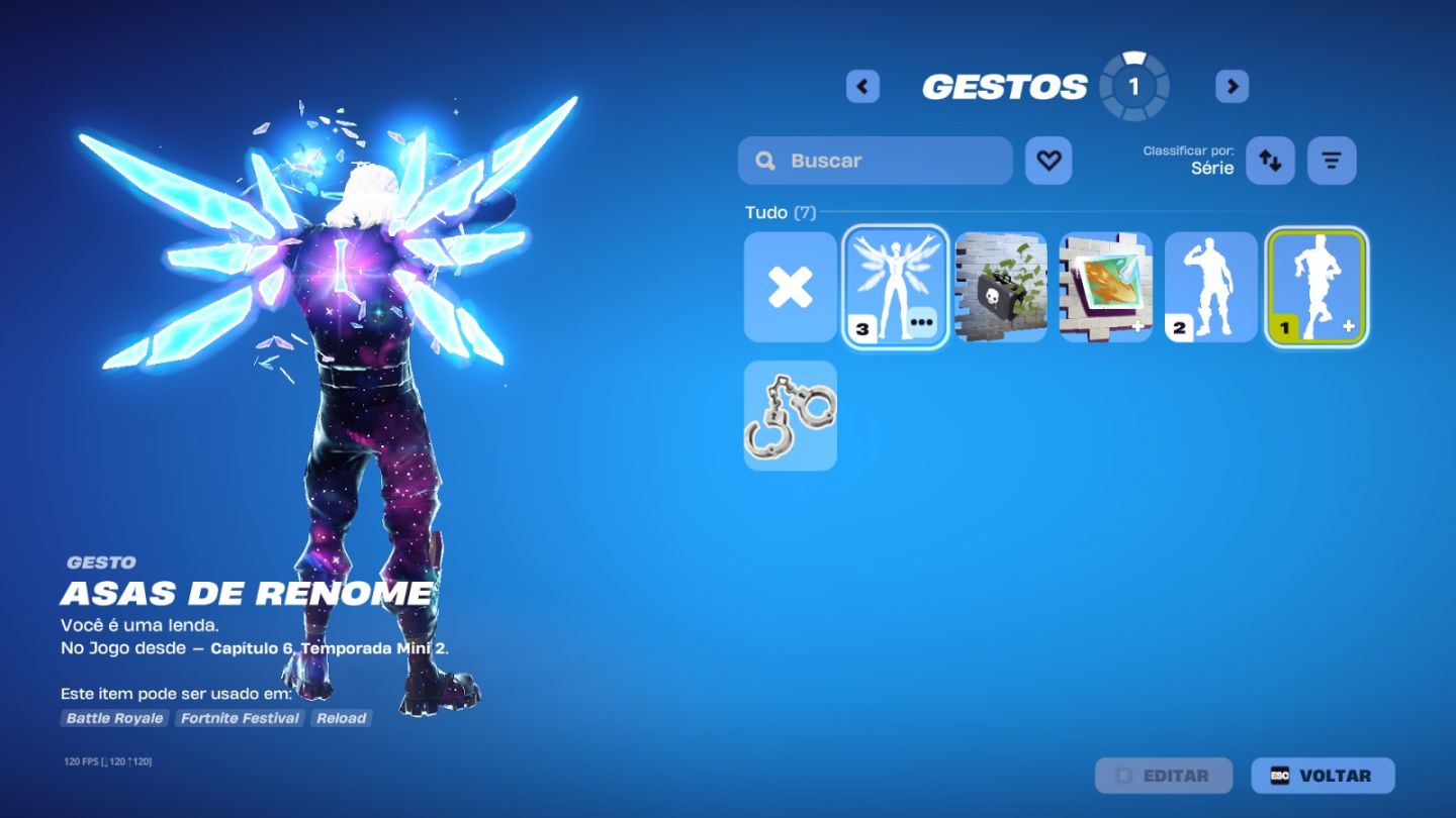 CONTA FORTNITE COM GALAXY SKIN/ SUPER RARO/ FULL ACESSO/ PREÇO ÚNICO