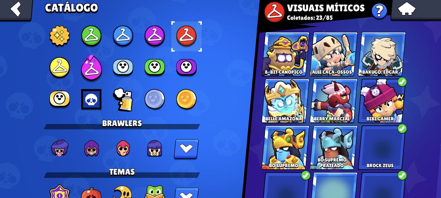 109K TROFÉUS | 108 BRAWLERS | 408 SKINS | SHELLY ESTELAR + MESTRE ANTIGO!