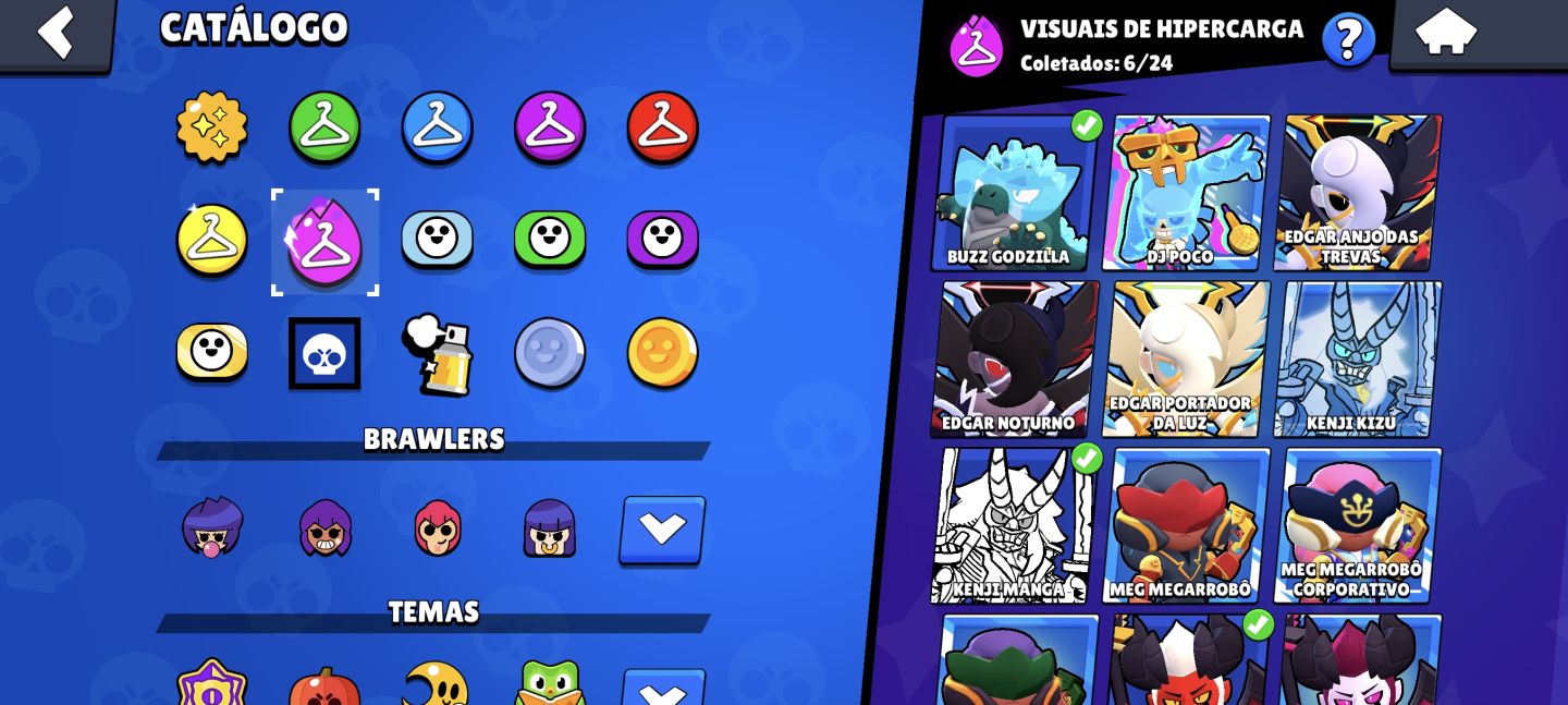 109K TROFÉUS | 108 BRAWLERS | 408 SKINS | SHELLY ESTELAR + MESTRE ANTIGO!