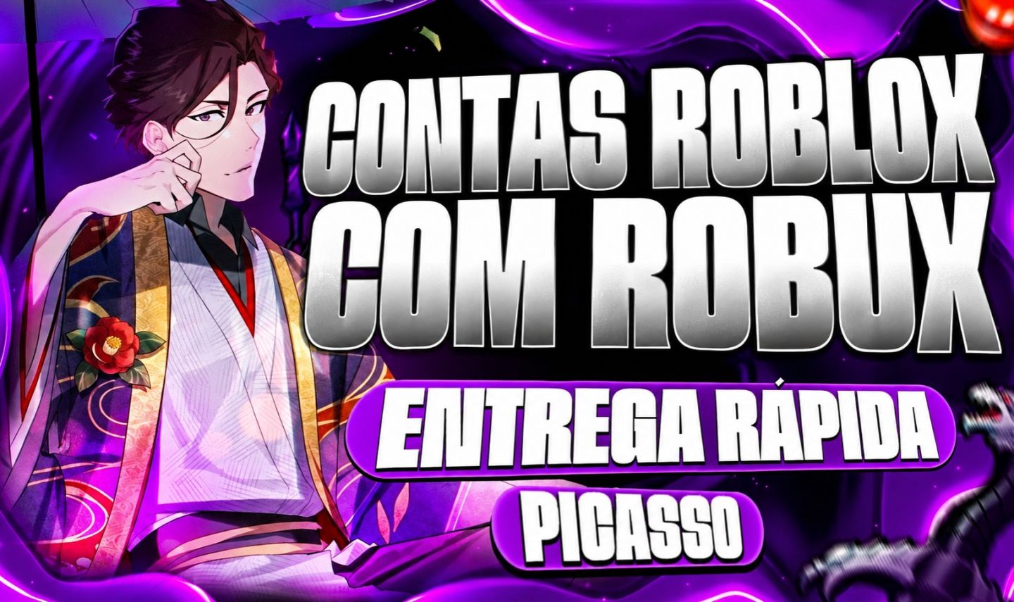 CONTAS ROBLOX COM ROBUX [ENTREGA AUTOMÁTICA]